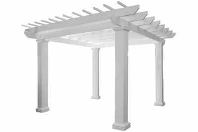 Fiberglass Pergola Square Columns #3